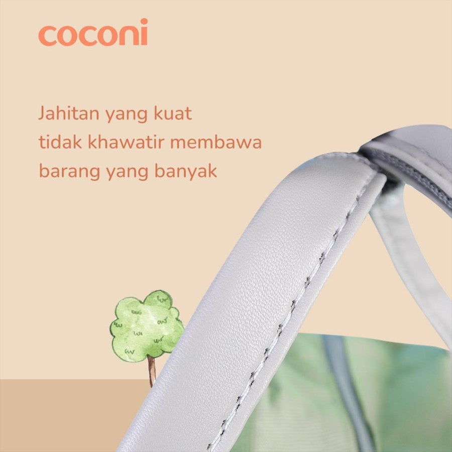 COCONI Mommy Diaper Bag | Tas Ransel Perlengkapan Bayi Multifungs