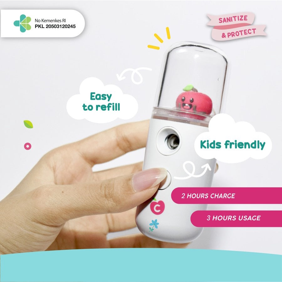 BerryC Nano Mist Spray + REFILL 200ML sanitizer