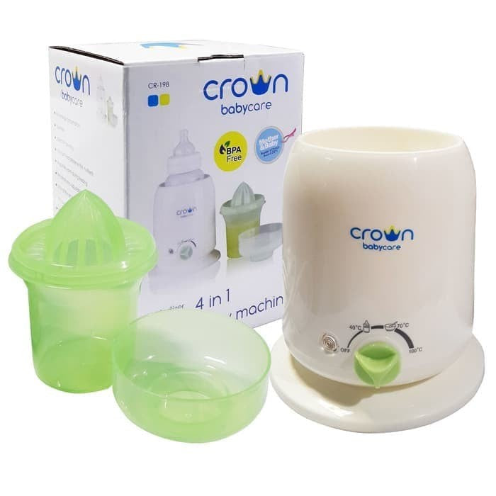 Crown 4 in 1 Baby Warmer Machine - Penghangat Pemanas Botol SUSU ASI