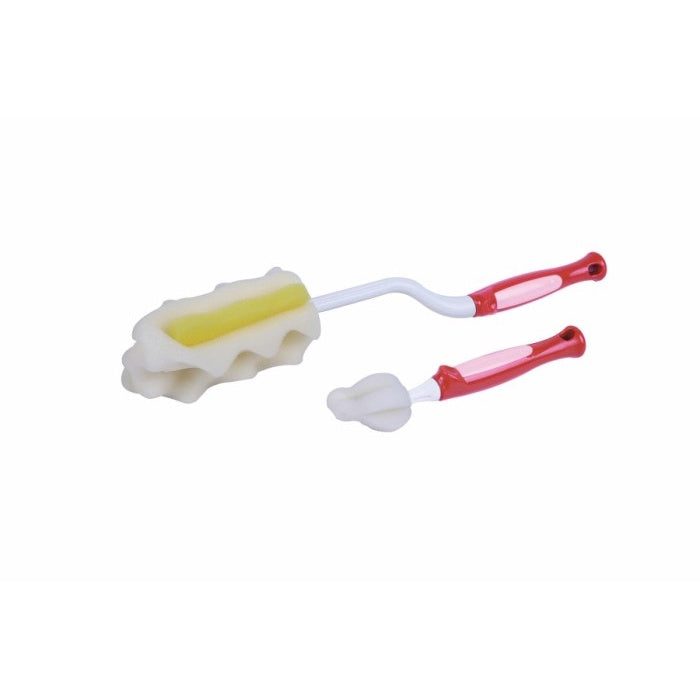 MIZO Deluxe Bottle and Nipple Sponge Brush Set X 2 Sets