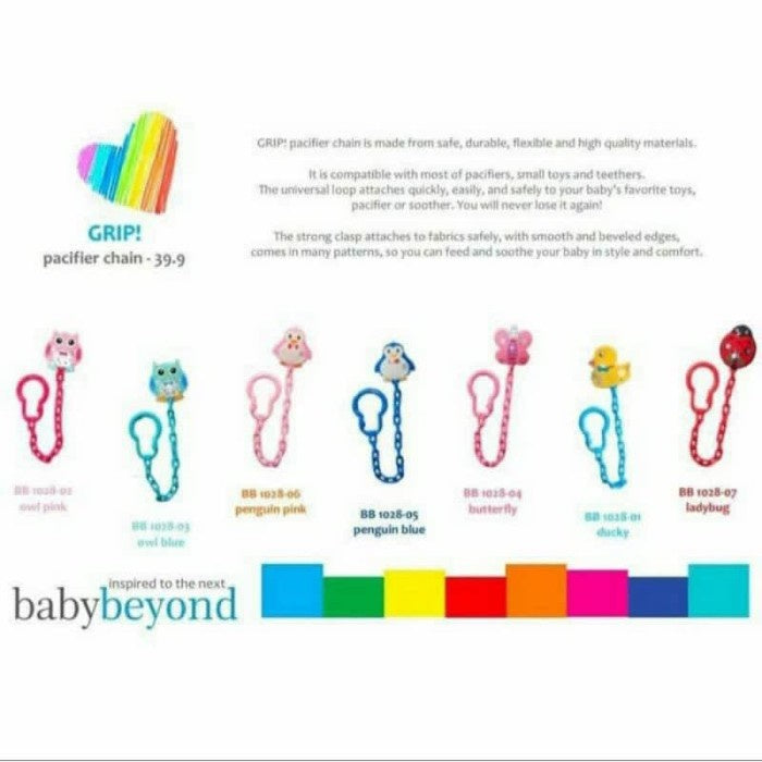 LB Pacifier Chain Baby Beyond Tali Empeng Gantungan Rantai