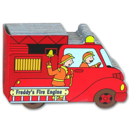Hb Freddy'S Fire Engine Shaped Vehicle Board