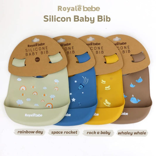 Royale Bebe Bib Silicon Celemek Bayi