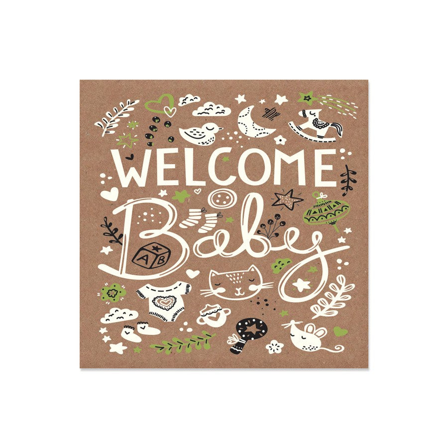 Cd Kartu Ucapan Birthday Welcome Baby Gift Card