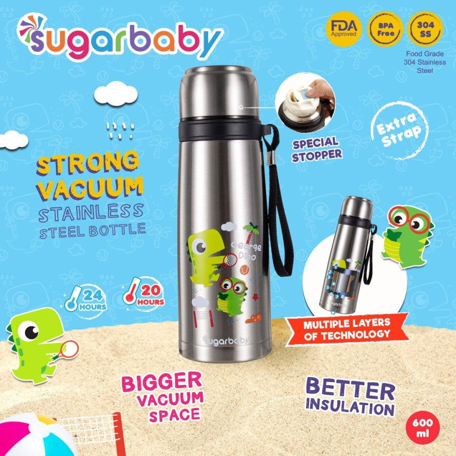 Sugar Baby STRONG Vacuum Stainless Steel Bottle 600ml