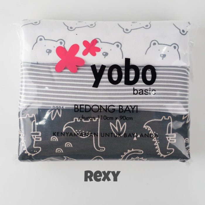 MIXED PACK YOBO Baby Swaddle Wraps Set of 3 | BEDONG BAYI (PACK)