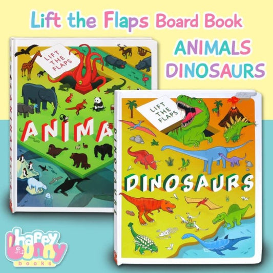 ANIMAL / DINOSAURS Lift the Flaps Board Book