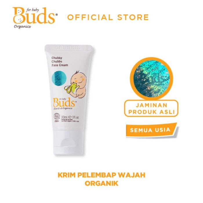 Buds Organics Chubby Chubbs Face Cream - Lotion Pelembab Kulit Wajah