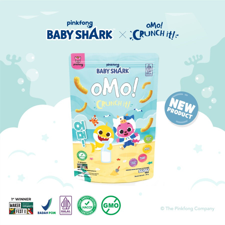 OMO! CRUNCH X BABY SHARK SERIES