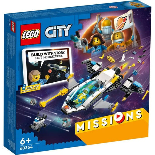 LEGO City 60354 Mars Spacecraft Exploration Missions (298 Pieces)