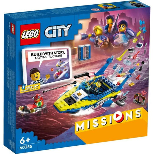 LEGO City 60355 Water Police Detective Missions (278 Pieces)