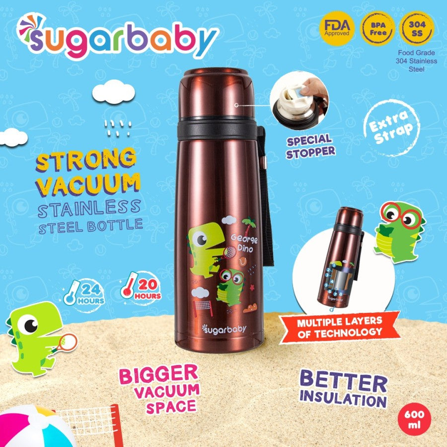 Sugar Baby STRONG Vacuum Stainless Steel Bottle 600ml