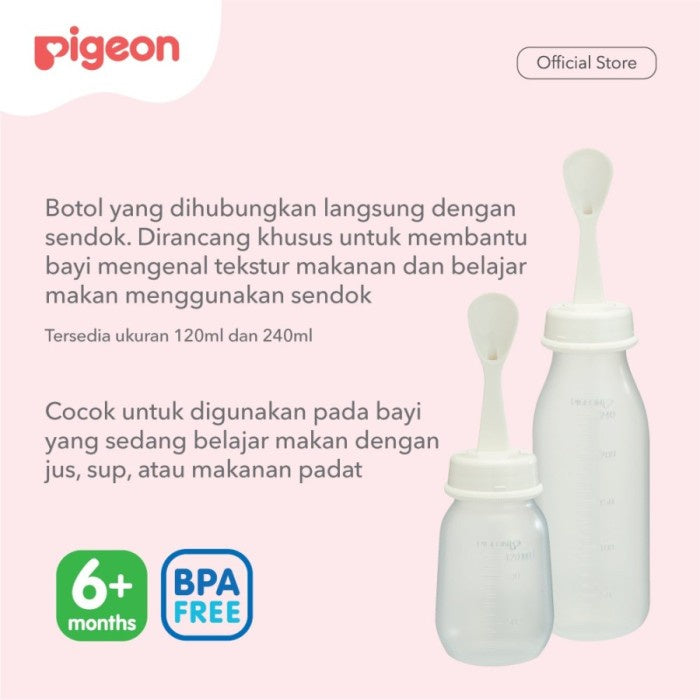 PIGEON Food Feeder 120Ml | Botol Sendok