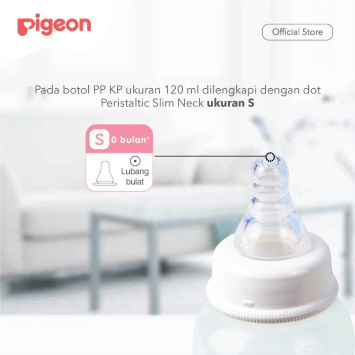 Pigeon Triple Pack PP KP 120Ml With S-Type Silicone Nipple dot isi 2pc
