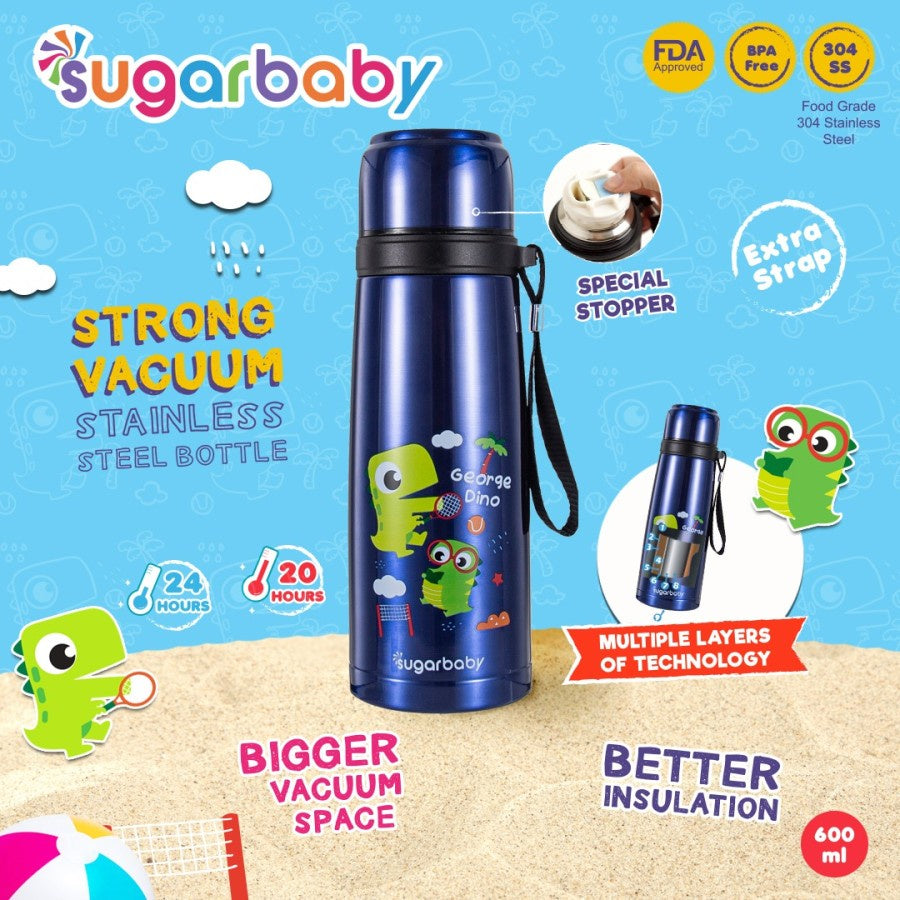 Sugar Baby STRONG Vacuum Stainless Steel Bottle 600ml