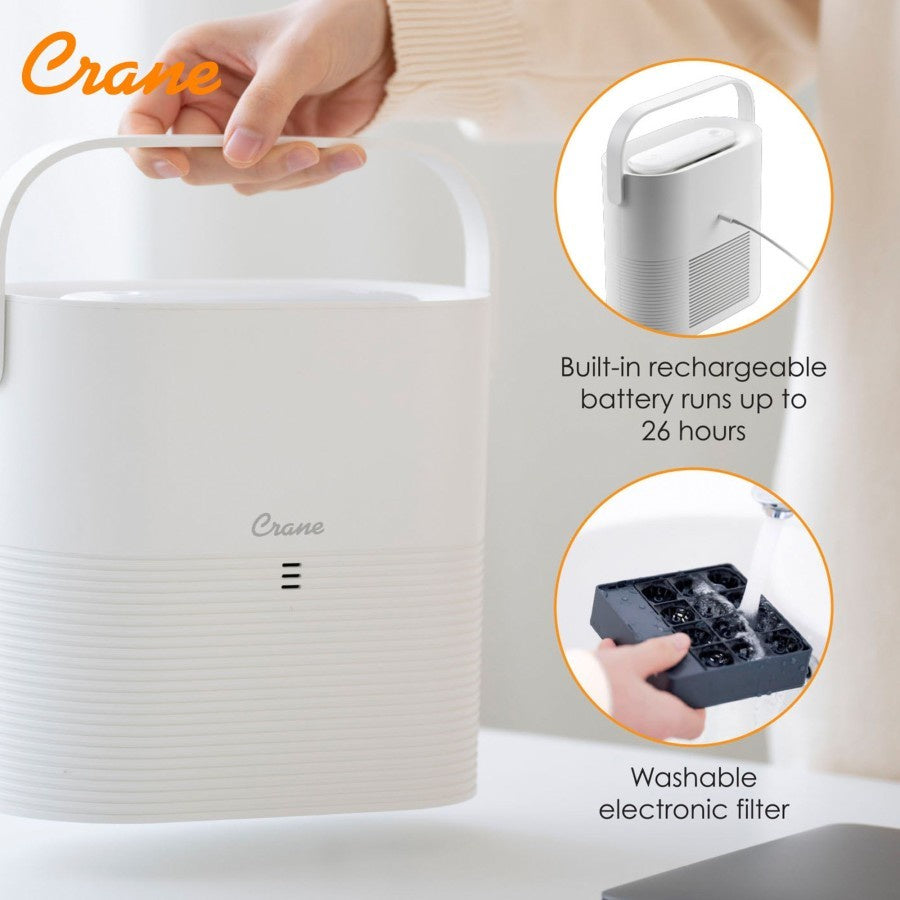 CRANE RECHARGEABLE PORTABLE AIR PURIFIER