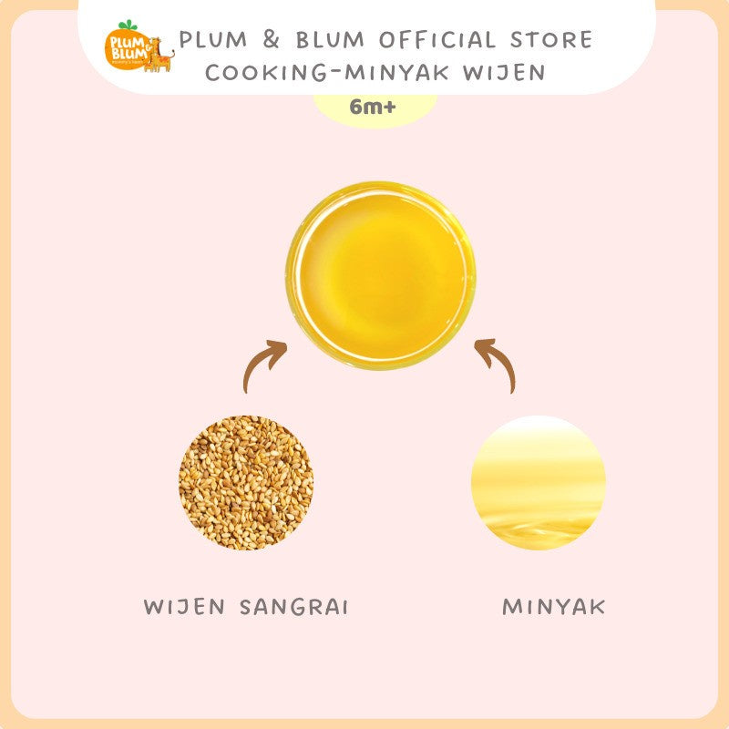 Plum & Blum Minyak Wijen MPASI BB Booster