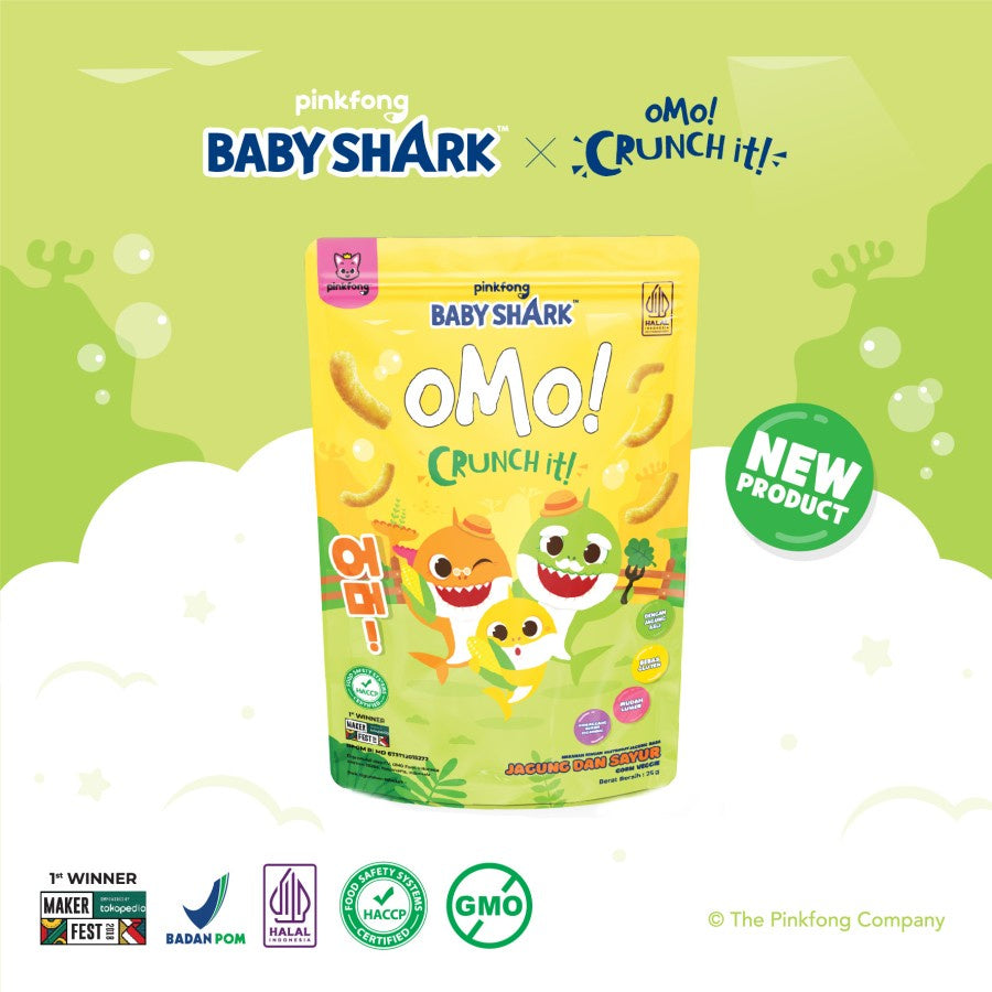 OMO! CRUNCH X BABY SHARK SERIES