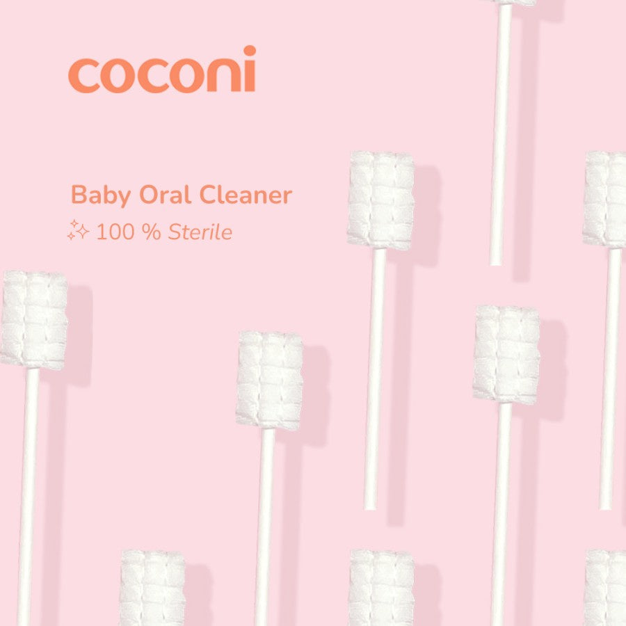 COCONI Baby Oral Cleaner Gauze Stick | Kain Kasa Steril