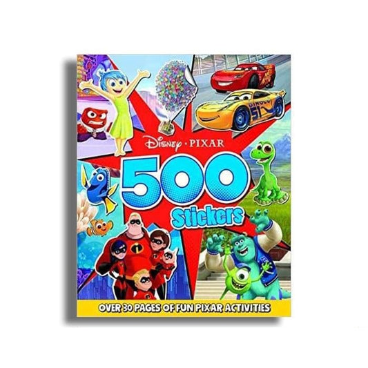 BB 500 Sticker Disney Buku Stiker Pixar Anak