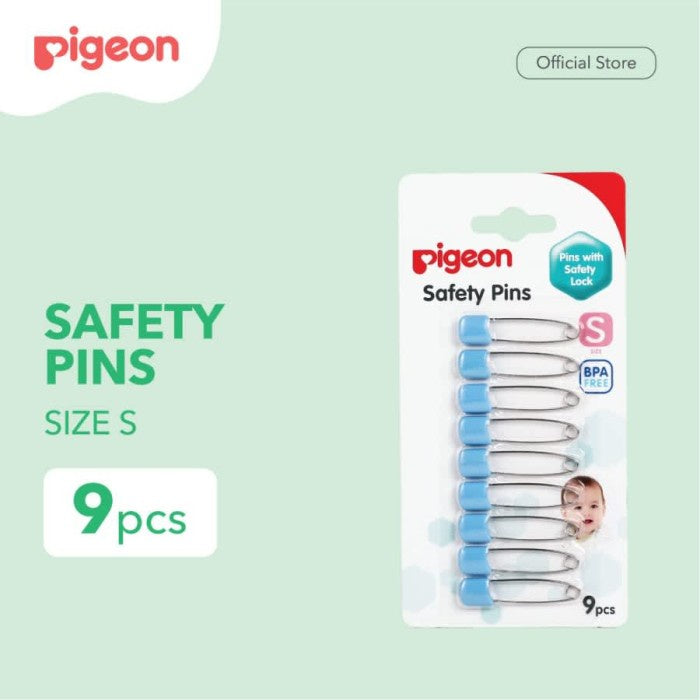 Pigeon Safety Pin S 9pcs Peniti Bayi