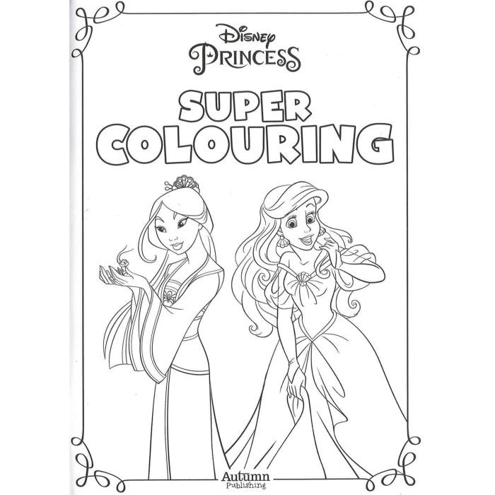 BB *COLOURING TIME XTRA DISNEY: DISNEY PRINCESS MIXED: SUPER COLOURING