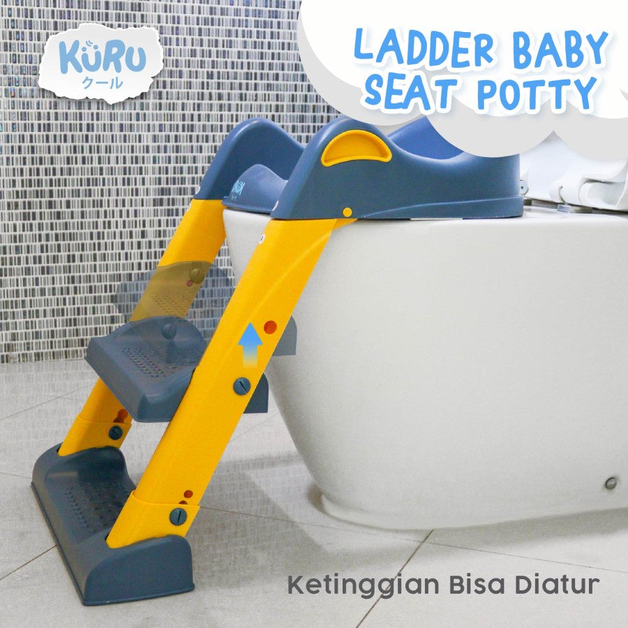 KURU Potty Training Ladder Step | Pispot Train Tangga Anak Toilet