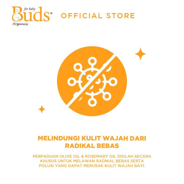 Buds Organics Chubby Chubbs Face Cream - Lotion Pelembab Kulit Wajah