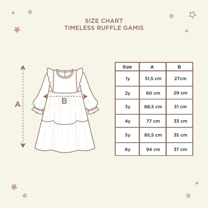 Little Palmerhaus - Timeless Ruffle Gamis (Gamis Anak)