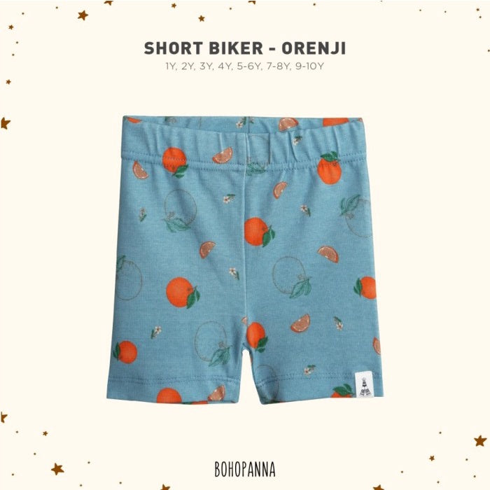 BOHOPANNA - BIKER SHORT - CELANA ANAK