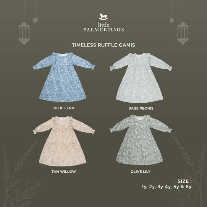 Little Palmerhaus - Timeless Ruffle Gamis (Gamis Anak)