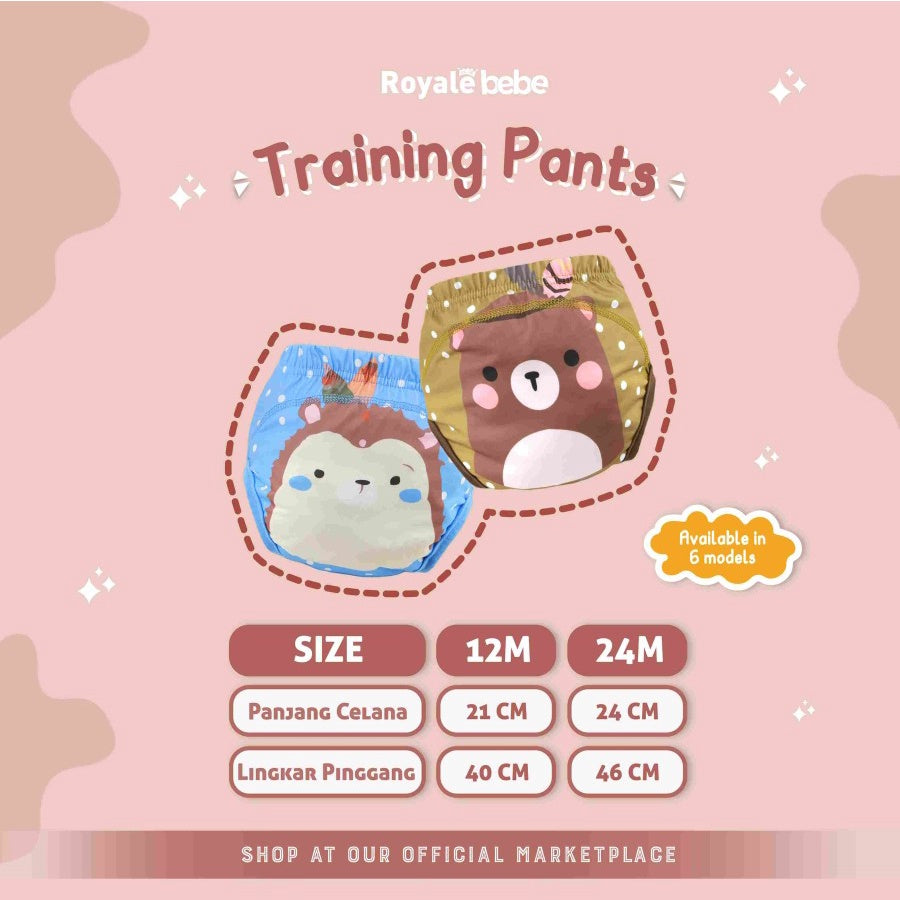 RoyalBebe Training Pants