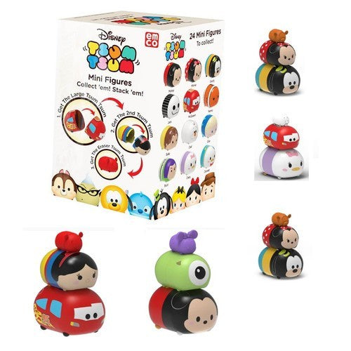 Emco Disney Tsum Tsum Mini Figure Erase Random Mystery