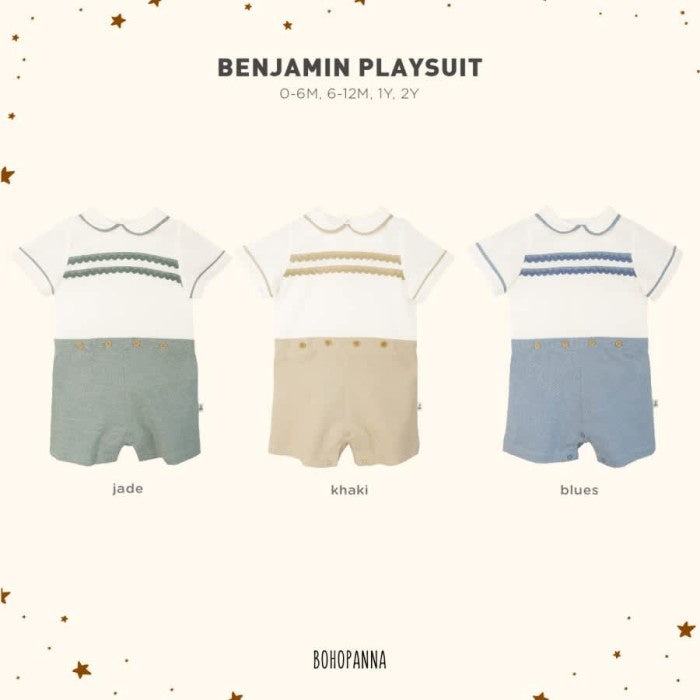 bohopanna boho panna benjamin playsuit jumpsuit anak laki