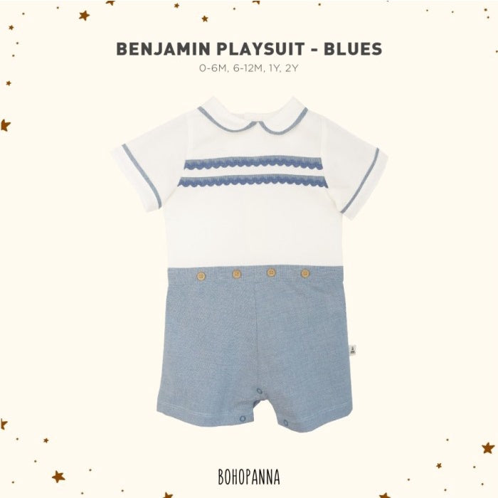 bohopanna boho panna benjamin playsuit jumpsuit anak laki