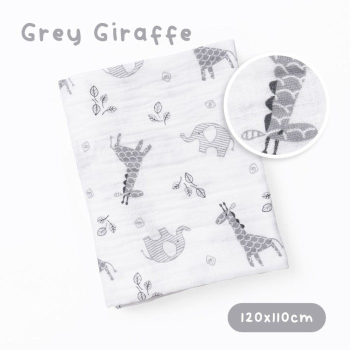 MemoryLife Essentials - Premium Baby Muslin Blankets Swaddle Bedong