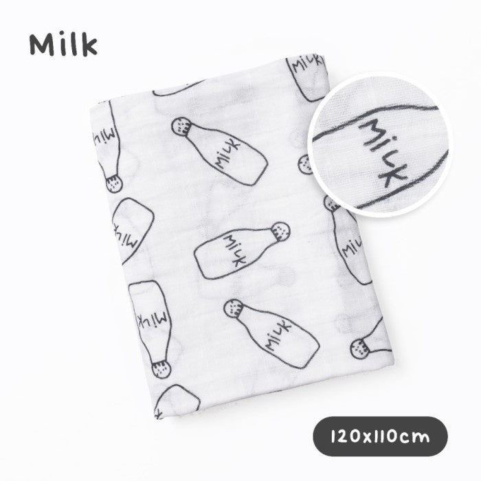 MemoryLife Essentials - Premium Baby Muslin Blankets Swaddle Bedong