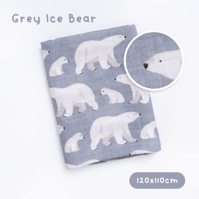 MemoryLife Essentials - Premium Baby Muslin Blankets Swaddle Bedong