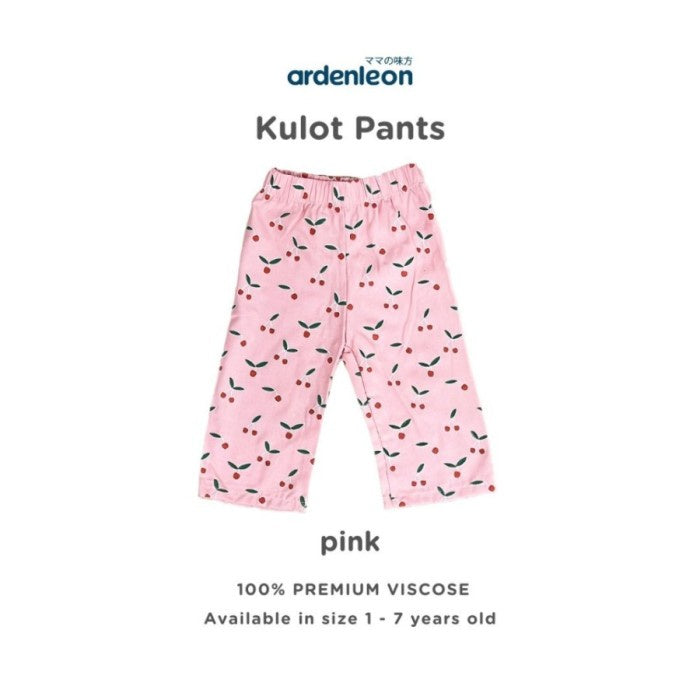 ARDENLEON Celana Anak Kulot Pants