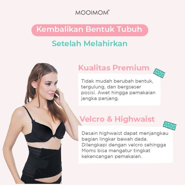 Korset Melahirkan | MOOIMOM Adjustable Elastic Recovery Corset