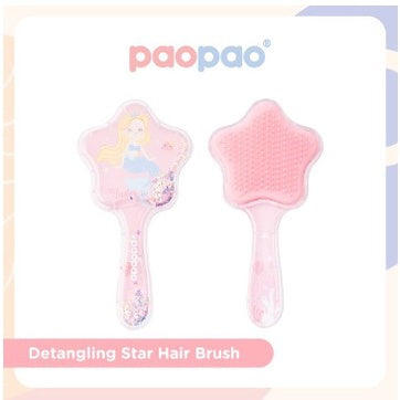 Paopao Detangling Star Hair Brush Sisir Rambut Anak