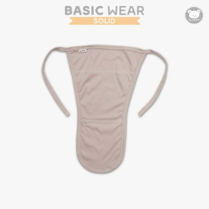 FLUFFY Popok Bayi Kain Tali PINK Newborn