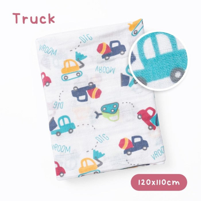 MemoryLife Essentials - Premium Baby Muslin Blankets Swaddle Bedong