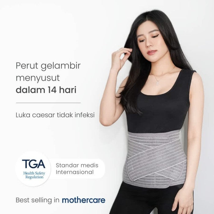 Mamaway Korset Pelangsing Pasca Melahirkan Nano Bamboo