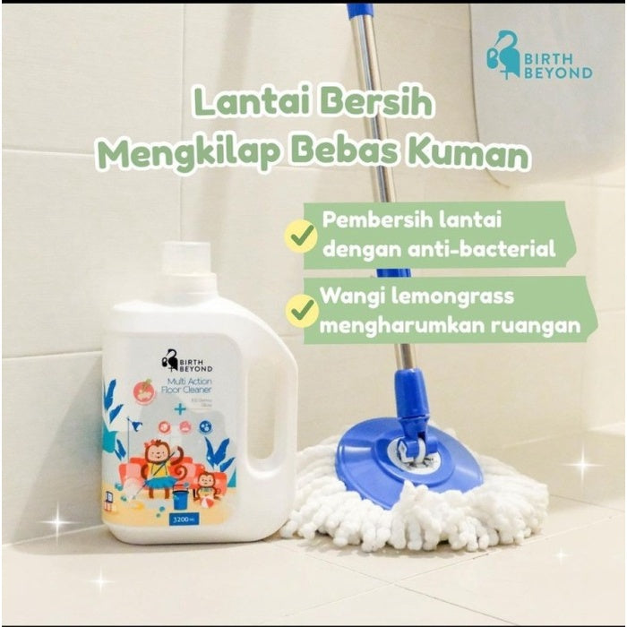 Birth Beyond Multi Action Floor Cleaner 3200ml Jerigen Pembersih Lanta