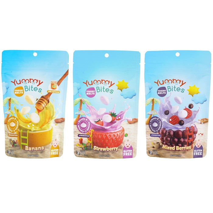 YUMMY BITES Yogurt Melts Yogurt Melt 20gr 20 gr / Yoghurt Anak Bayi