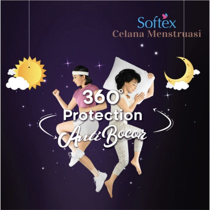 Softex Celana Menstruasi Extra Size 31-35cm isi 2 pcs