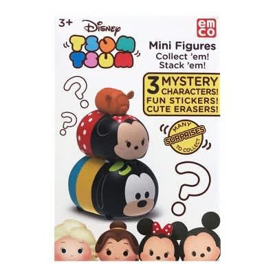 Emco Disney Tsum Tsum Mini Figure Erase Random Mystery