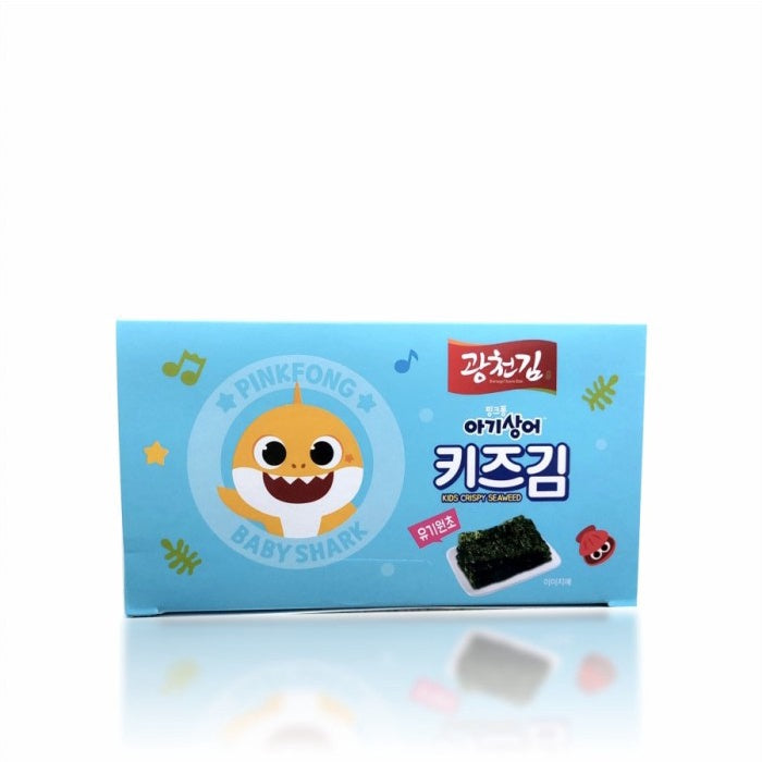 Kimnori Organic Kids Crispy Seaweed Baby Shark Pinkfong 20gr