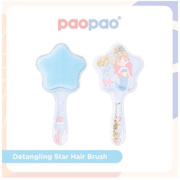 Paopao Detangling Star Hair Brush Sisir Rambut Anak